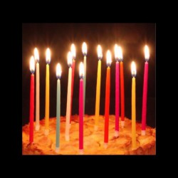 Generic bougies scintillantes d'anniversaire - lot de 18 à prix