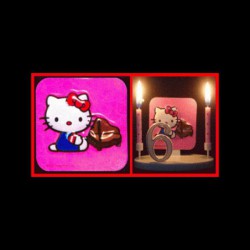 Hello Kitty au piano