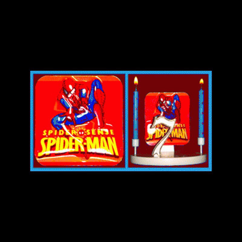 Spiderman 3 - Porte-bougie pour un anniversaire unique et héroïque !