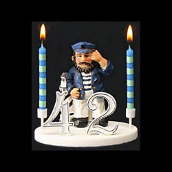 Le marin au phare pour anniversaire