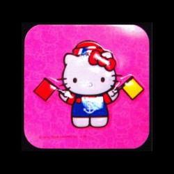 Hello Kitty "aux drapeaux"