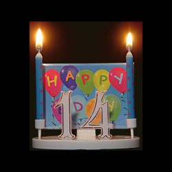 Texte : happy birthday